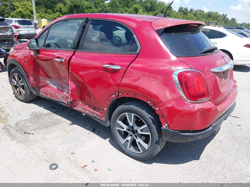 2016 Fiat 500x VIN ZFBCFXBT8GP351464 IAAI salvage auction — LEFT & RIGHT, Wait Title, sold $350 on 2026-09-17 (photo 3)