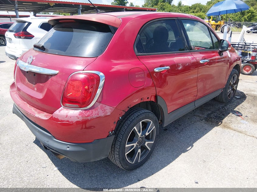 2016 Fiat 500x VIN ZFBCFXBT8GP351464 IAAI salvage auction — LEFT & RIGHT, Wait Title, sold $350 on 2026-09-17 (photo 4)