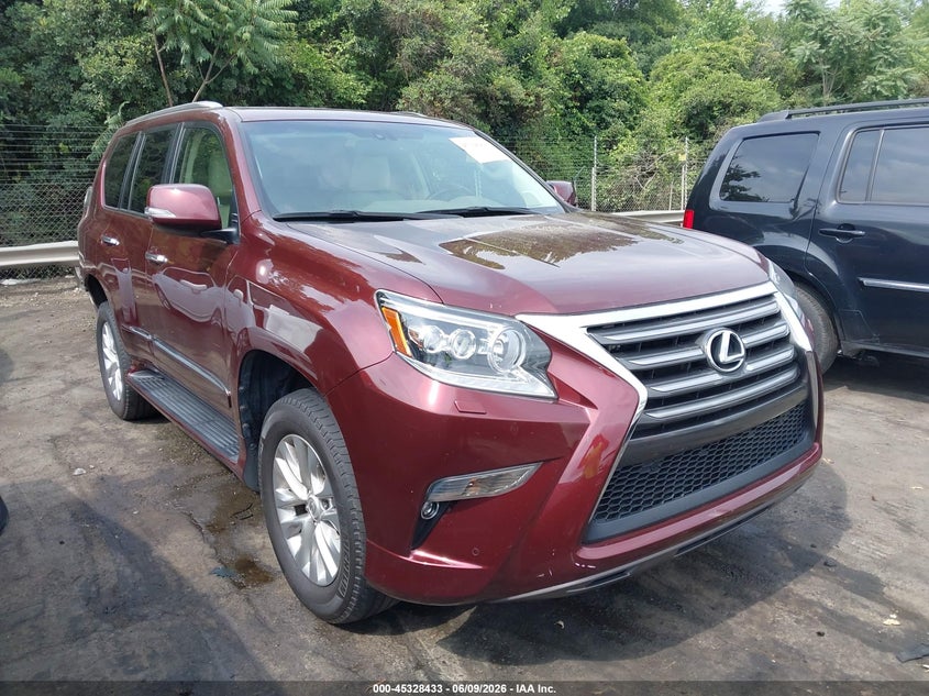 2015 Lexus Gx VIN JTJBM7FX7F5097197 IAAI salvage auction — REAR END, Salvage Title, sold $13,400 on 2026-07-16 (photo 1)