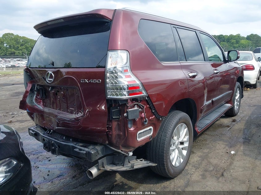 2015 Lexus Gx VIN JTJBM7FX7F5097197 IAAI salvage auction — REAR END, Salvage Title, sold $13,400 on 2026-07-16 (photo 4)
