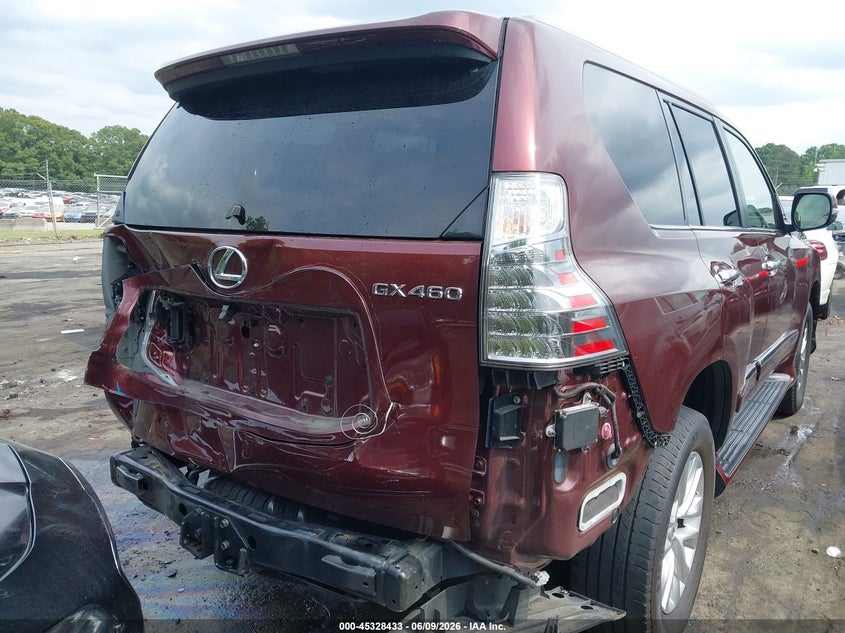 2015 Lexus Gx VIN JTJBM7FX7F5097197 IAAI salvage auction — REAR END, Salvage Title, sold $13,400 on 2026-07-16 (photo 6)