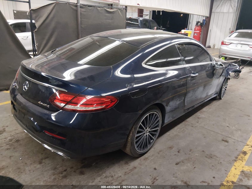 2019 Mercedes-benz C-klasse VIN WDDWJ8EB1KF770956 IAAI salvage auction — FRONT END, Salvage Title, sold $6,650 on 2026-08-11 (photo 4)