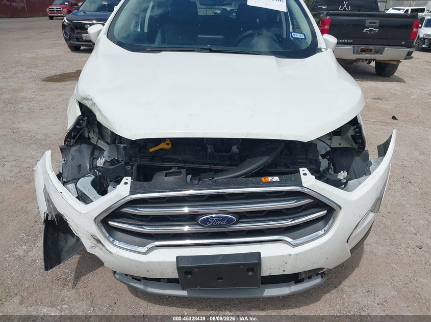2021 Ford Ecosport VIN MAJ3S2KE7MC437158 IAAI salvage auction — FRONT END, Salvage (Texas), sold $25 on 2026-07-30 (photo 6)