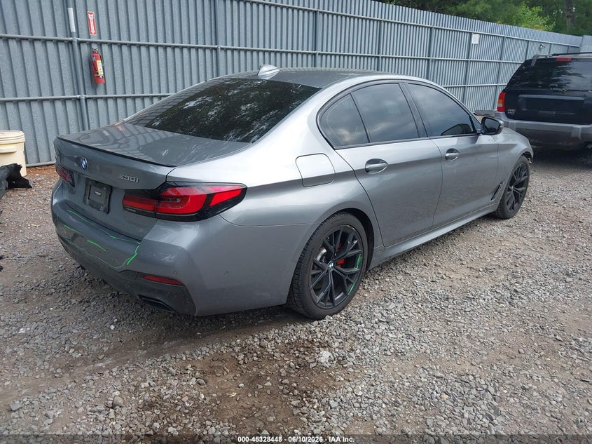 2023 BMW 5er VIN WBA13BJ03PCN10290 IAAI salvage auction — FRONT END, Salvage Title, sold $18,100 on 2026-08-02 (photo 4)