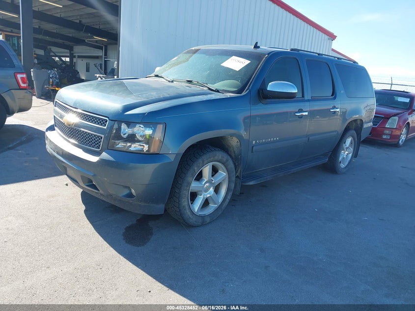 2008 Chevrolet Suburban 1500 VIN 3GNFK16358G182305 IAAI salvage auction — REAR END, Certificate Of Title (Nebraska), sold $1,275 on 2026-07-09 (photo 2)