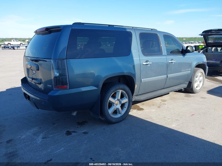 2008 Chevrolet Suburban 1500 VIN 3GNFK16358G182305 IAAI salvage auction — REAR END, Certificate Of Title (Nebraska), sold $1,275 on 2026-07-09 (photo 4)