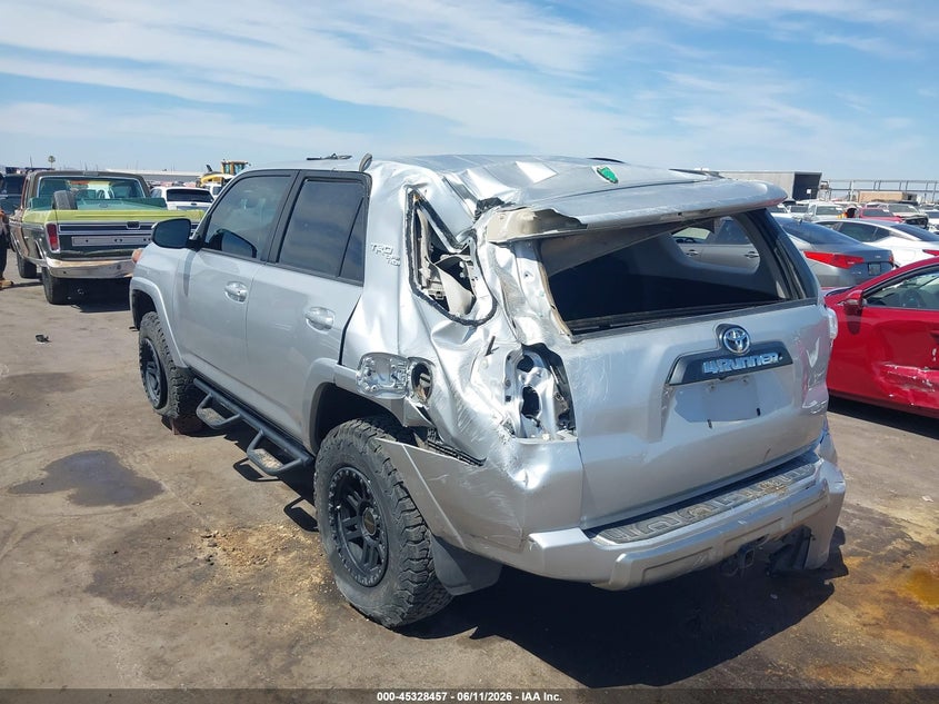 2017 Toyota 4runner VIN JTEBU5JR1H5438317 IAAI salvage auction — REAR END, Salvage (Arizona), sold $6,925 on 2026-07-14 (photo 6)
