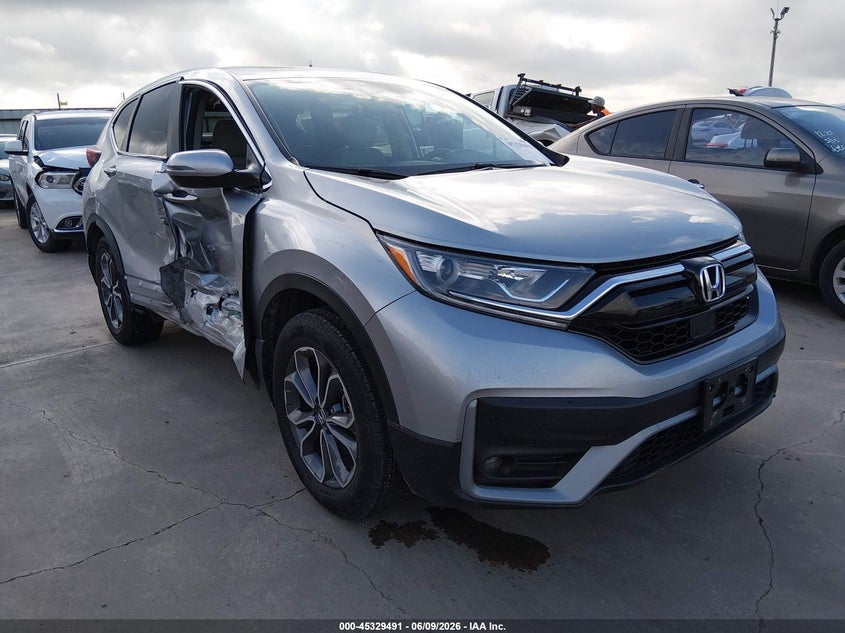 2022 Honda Cr-v VIN 5J6RW2H52NA011806 IAAI salvage auction — SIDE, Salvage Title, sold $8,800 on 2026-07-26 (photo 1)
