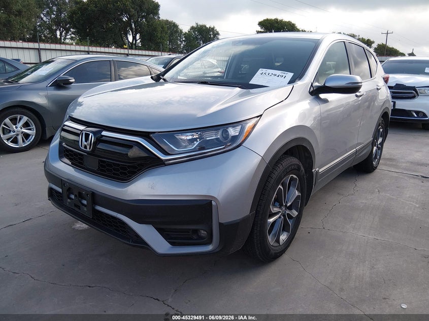 2022 Honda Cr-v VIN 5J6RW2H52NA011806 IAAI salvage auction — SIDE, Salvage Title, sold $8,800 on 2026-07-26 (photo 2)