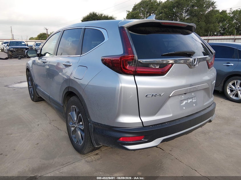 2022 Honda Cr-v VIN 5J6RW2H52NA011806 IAAI salvage auction — SIDE, Salvage Title, sold $8,800 on 2026-07-26 (photo 3)