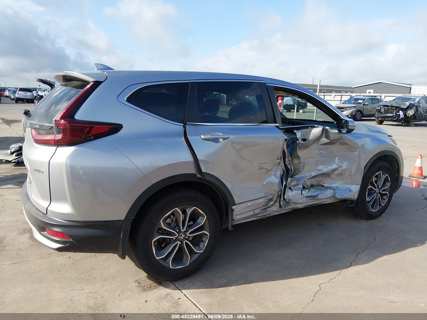 2022 Honda Cr-v VIN 5J6RW2H52NA011806 IAAI salvage auction — SIDE, Salvage Title, sold $8,800 on 2026-07-26 (photo 6)