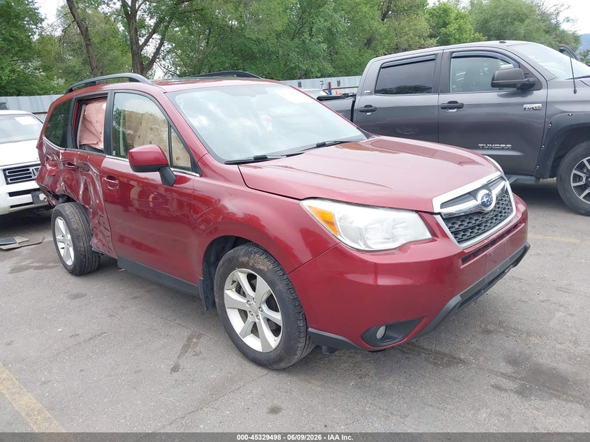 2015 Subaru Forester VIN JF2SJAHC6FH500847 IAAI salvage auction — RIGHT SIDE, Salvage (Idaho), sold $875 on 2026-07-30 (photo 1)