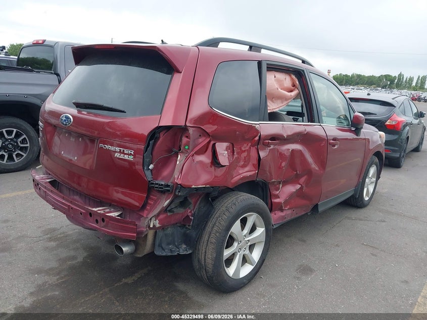 2015 Subaru Forester VIN JF2SJAHC6FH500847 IAAI salvage auction — RIGHT SIDE, Salvage (Idaho), sold $875 on 2026-07-30 (photo 4)