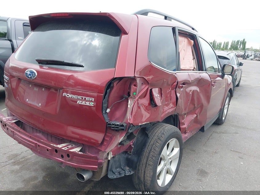2015 Subaru Forester VIN JF2SJAHC6FH500847 IAAI salvage auction — RIGHT SIDE, Salvage (Idaho), sold $875 on 2026-07-30 (photo 6)