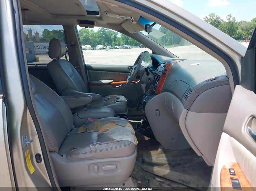 2008 Toyota Sienna VIN 5TDZK22C48S107808 IAAI salvage auction — NORMAL WEAR, Clear (Alabama), sold $525 on 2026-07-15 (photo 5)