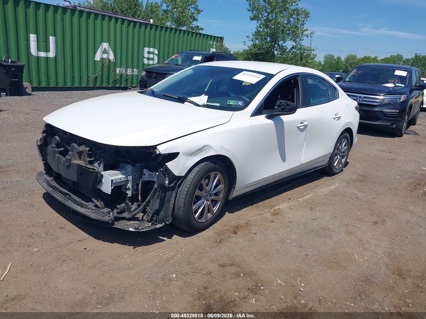 2019 Mazda 3 VIN 3MZBPABL9KM114044 IAAI salvage auction — FRONT END, Salvage Title, sold $2,150 on 2026-07-28 (photo 2)