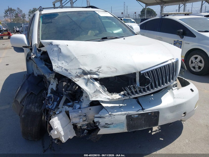 2007 Lexus Rx 350 VIN JTJGK31U170006439 IAAI salvage auction — RIGHT FRONT, Salvage (California), sold $425 on 2026-07-08 (photo 6)