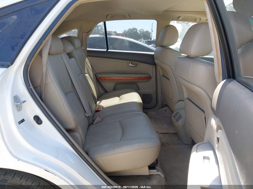 2007 Lexus Rx 350 VIN JTJGK31U170006439 IAAI salvage auction — RIGHT FRONT, Salvage (California), sold $425 on 2026-07-08 (photo 8)