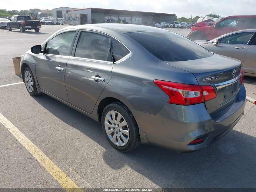 2019 Nissan Sentra VIN 3N1AB7APXKY248075 IAAI salvage auction — FRONT END, Clear (Texas), sold $1,650 on 2026-07-09 (photo 3)