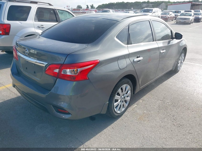 2019 Nissan Sentra VIN 3N1AB7APXKY248075 IAAI salvage auction — FRONT END, Clear (Texas), sold $1,650 on 2026-07-09 (photo 4)