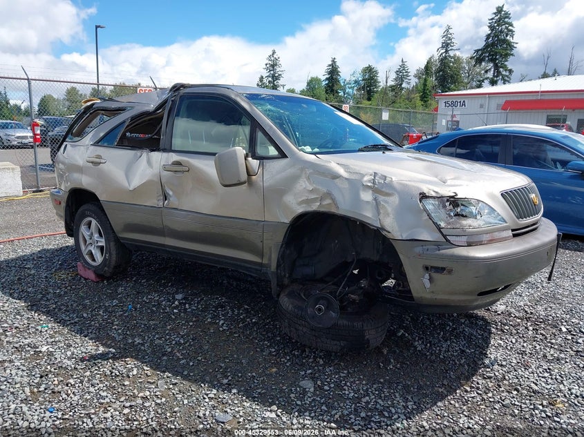 2000 Lexus Rx 300 VIN JT6HF10U4Y0152988 IAAI salvage auction — ROLLOVER, Bill Of Sale (Washington), sold $325 on 2026-07-08 (photo 1)