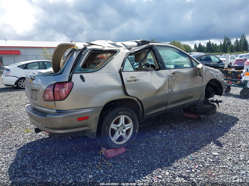 2000 Lexus Rx 300 VIN JT6HF10U4Y0152988 IAAI salvage auction — ROLLOVER, Bill Of Sale (Washington), sold $325 on 2026-07-08 (photo 4)