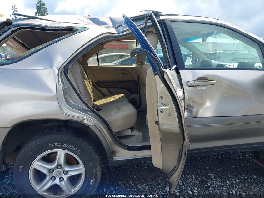 2000 Lexus Rx 300 VIN JT6HF10U4Y0152988 IAAI salvage auction — ROLLOVER, Bill Of Sale (Washington), sold $325 on 2026-07-08 (photo 8)
