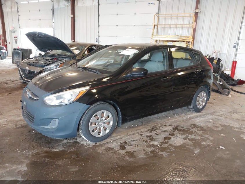 2015 Hyundai Accent VIN KMHCT5AE9FU220438 IAAI salvage auction — NORMAL WEAR, Clear (Michigan), sold $400 on 2026-07-28 (photo 2)