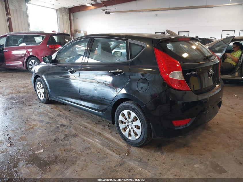2015 Hyundai Accent VIN KMHCT5AE9FU220438 IAAI salvage auction — NORMAL WEAR, Clear (Michigan), sold $400 on 2026-07-28 (photo 3)