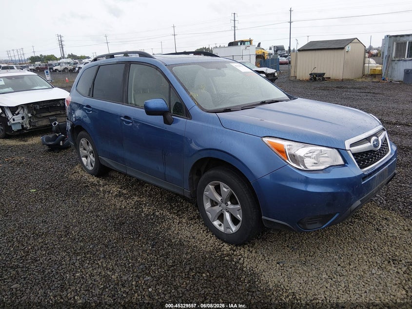 2016 Subaru Forester VIN JF2SJADC6GH559047 IAAI salvage auction — REAR END, Salvage (Oregon), sold $1,250 on 2026-07-27 (photo 1)