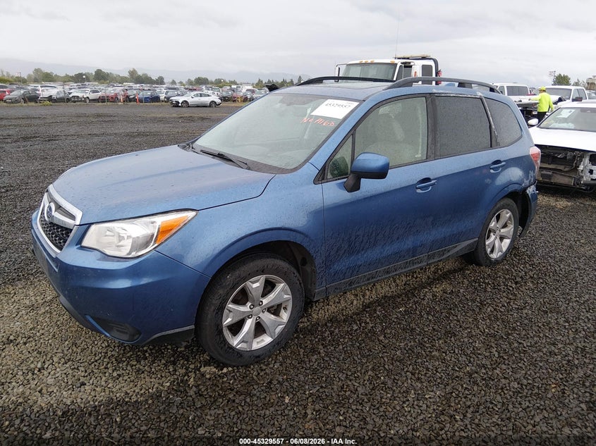 2016 Subaru Forester VIN JF2SJADC6GH559047 IAAI salvage auction — REAR END, Salvage (Oregon), sold $1,250 on 2026-07-27 (photo 2)