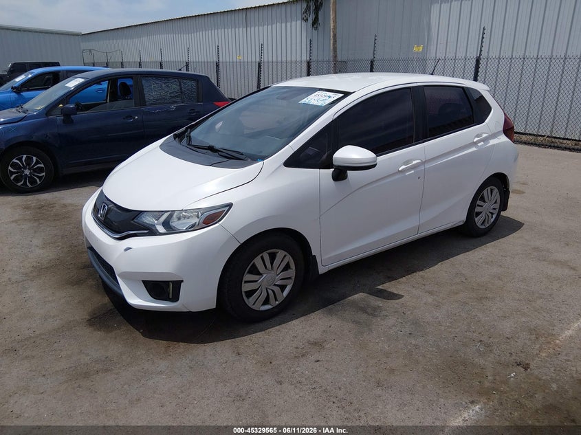2017 Honda Fit VIN JHMGK5H56HS022993 IAAI salvage auction — REAR END, Salvage (California), sold $2,350 on 2026-07-05 (photo 2)