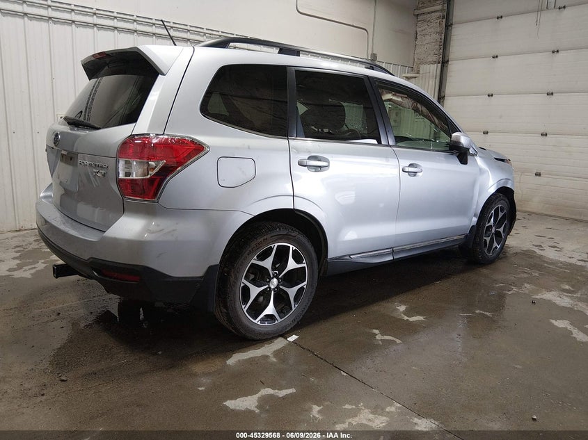 2015 Subaru Forester VIN JF2SJGUC8FH402542 IAAI salvage auction — LEFT SIDE, Salvage Title, sold $750 on 2026-08-01 (photo 4)