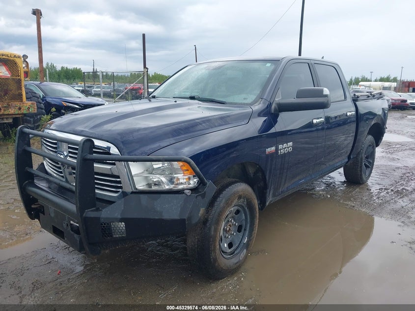 2017 Ram 1500 VIN 1C6RR7LT2HS597493 IAAI salvage auction — REAR END, Original (Alaska), sold $3,450 on 2026-08-14 (photo 2)