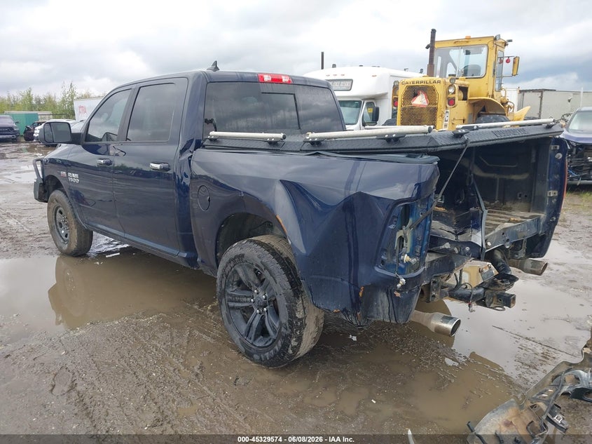 2017 Ram 1500 VIN 1C6RR7LT2HS597493 IAAI salvage auction — REAR END, Original (Alaska), sold $3,450 on 2026-08-14 (photo 3)