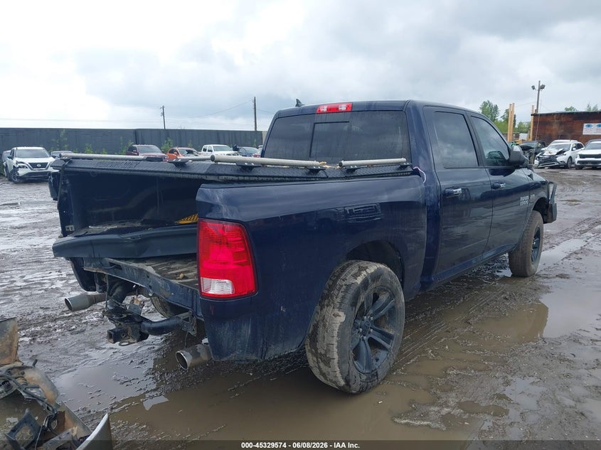 2017 Ram 1500 VIN 1C6RR7LT2HS597493 IAAI salvage auction — REAR END, Original (Alaska), sold $3,450 on 2026-08-14 (photo 4)