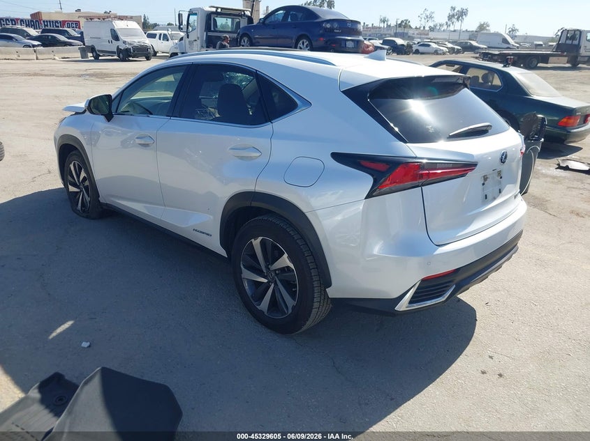 2021 Lexus Nx VIN JTJGJRDZ2M5011273 IAAI salvage auction — FRONT END, Salvage Title, sold $10,225 on 2026-07-22 (photo 3)