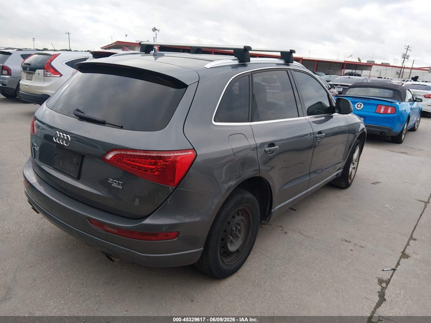 2012 Audi Q5 VIN WA1LFBFP9CA052036 IAAI salvage auction — NORMAL WEAR, Salvage Title, sold $550 on 2026-07-20 (photo 4)