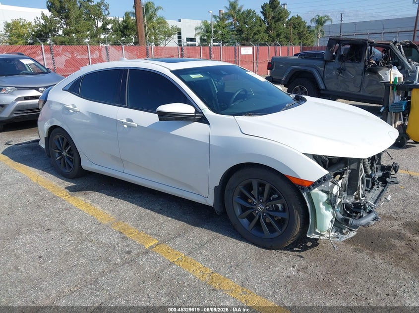 2021 Honda Civic VIN SHHFK7H61MU401018 IAAI salvage auction — FRONT END, Salvage (California), sold $4,200 on 2026-07-28 (photo 1)