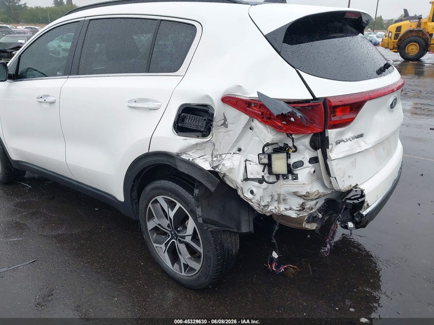 2021 Kia Sportage VIN KNDPN3AC0M7936515 IAAI salvage auction — LEFT REAR, Salvage (Oregon), sold $5,700 on 2026-07-23 (photo 6)