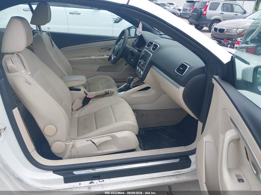 2014 Volkswagen Eos VIN WVWBW8AH3EV003558 IAAI salvage auction — NORMAL WEAR, Original (Texas), sold $975 on 2026-07-10 (photo 5)