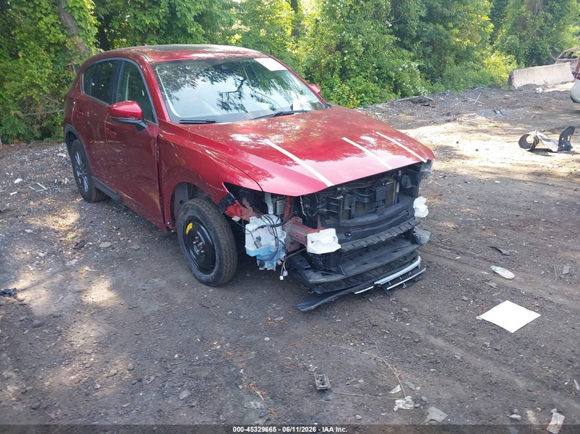 2019 Mazda Cx-5 VIN JM3KFBCM9K0689483 IAAI salvage auction — FRONT END, Mv-907A (New York), sold $4,850 on 2026-07-14 (photo 1)