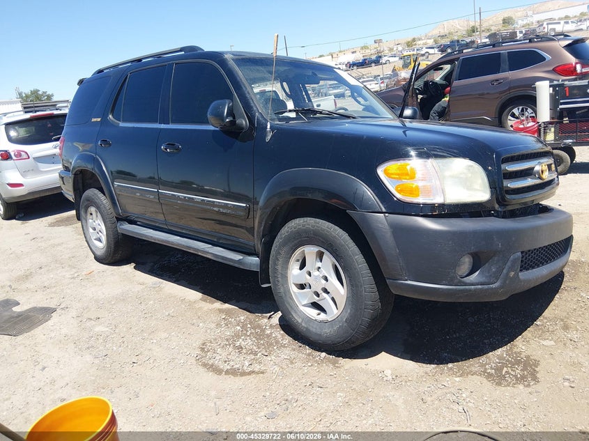 2001 Toyota Sequoia VIN 5TDBT48A51S044403 IAAI salvage auction — SIDE, Salvage (New Mexico), sold $1,000 on 2026-07-12 (photo 1)