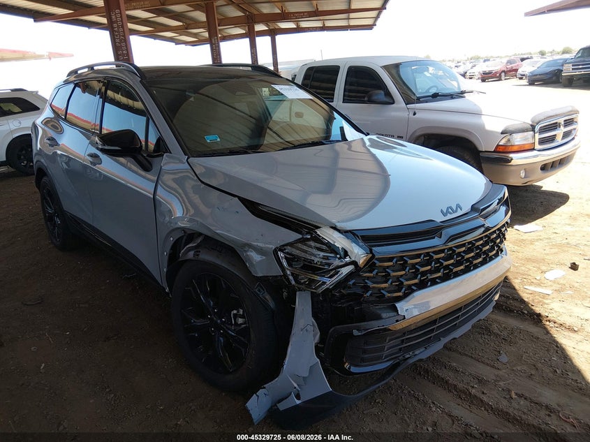 2025 Kia Sportage VIN 5XYK6CDF9SG292378 IAAI salvage auction — REAR END, Salvage (Arizona), sold $10,200 on 2026-07-28 (photo 1)