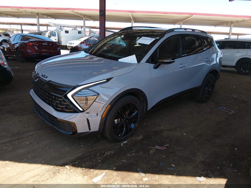 2025 Kia Sportage VIN 5XYK6CDF9SG292378 IAAI salvage auction — REAR END, Salvage (Arizona), sold $10,200 on 2026-07-28 (photo 2)