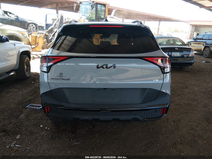 2025 Kia Sportage VIN 5XYK6CDF9SG292378 IAAI salvage auction — REAR END, Salvage (Arizona), sold $10,200 on 2026-07-28 (photo 6)