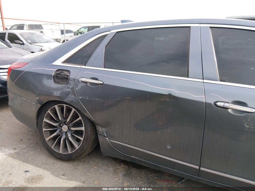 2016 Cadillac Ct6 VIN 1G6KF5RS8GU152171 IAAI salvage auction — SIDE, Original (Texas), sold $3,250 on 2026-07-22 (photo 6)