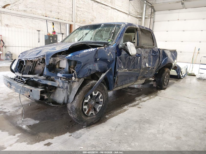 2005 Toyota Tundra VIN 5TBDT44105S467399 IAAI salvage auction — ROLLOVER, Bill Of Sale (Alaska), sold $25 on 2026-07-10 (photo 2)