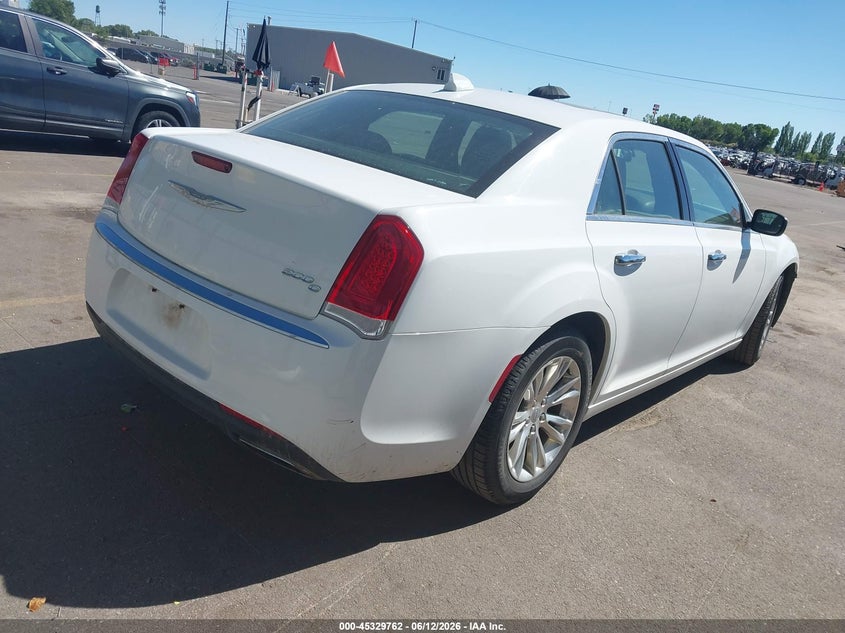 2017 Chrysler 300c VIN 2C3CCAEG0HH570589 IAAI salvage auction — FRONT END, Salvage (Idaho), sold $2,100 on 2026-07-09 (photo 4)