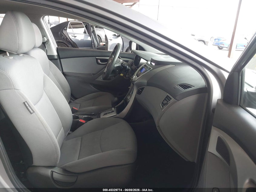 2012 Hyundai Elantra VIN KMHDH4AEXCU230505 IAAI salvage auction — THEFT, Salvage (California), sold $1,125 on 2026-07-23 (photo 5)